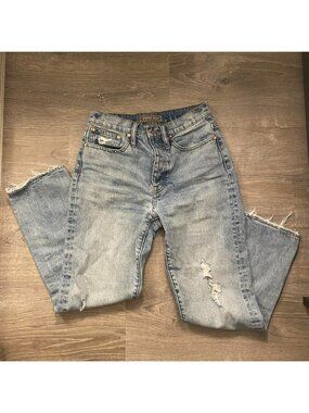 Size 24 straight-leg jeans from J.Crew